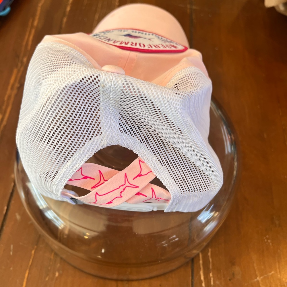 Pink Performance Fishing Gear Cap - Picture 2 of 2